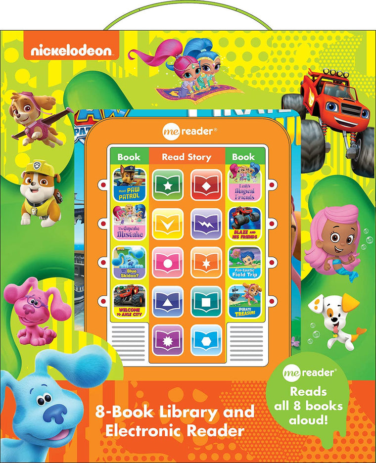 Nickelodeon Paw Patrol, Blue?s Clues, Bubble Guppies, and More! - Me Reader Electronic Reader 8-Book Library - PI Kids