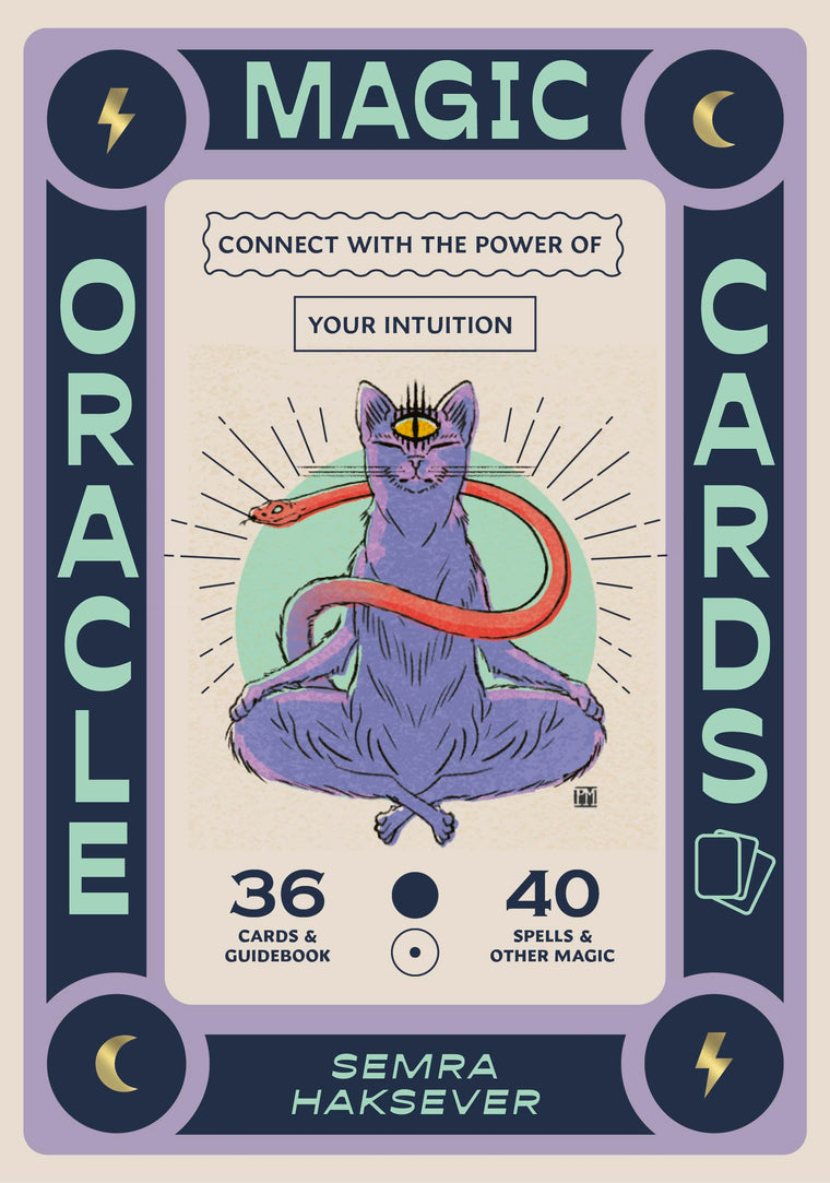 Magic Oracle Cards: 36-Card Oracle Deck and Guidebook: Connect with the power of your intuition