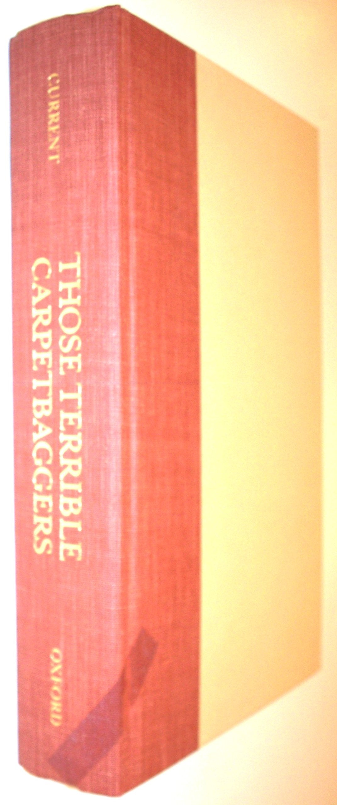 Those Terrible Carpetbaggers : A Reinterpretation