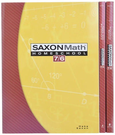 Math 7 / 6: Homeschool Set (Saxon Math 7/6)