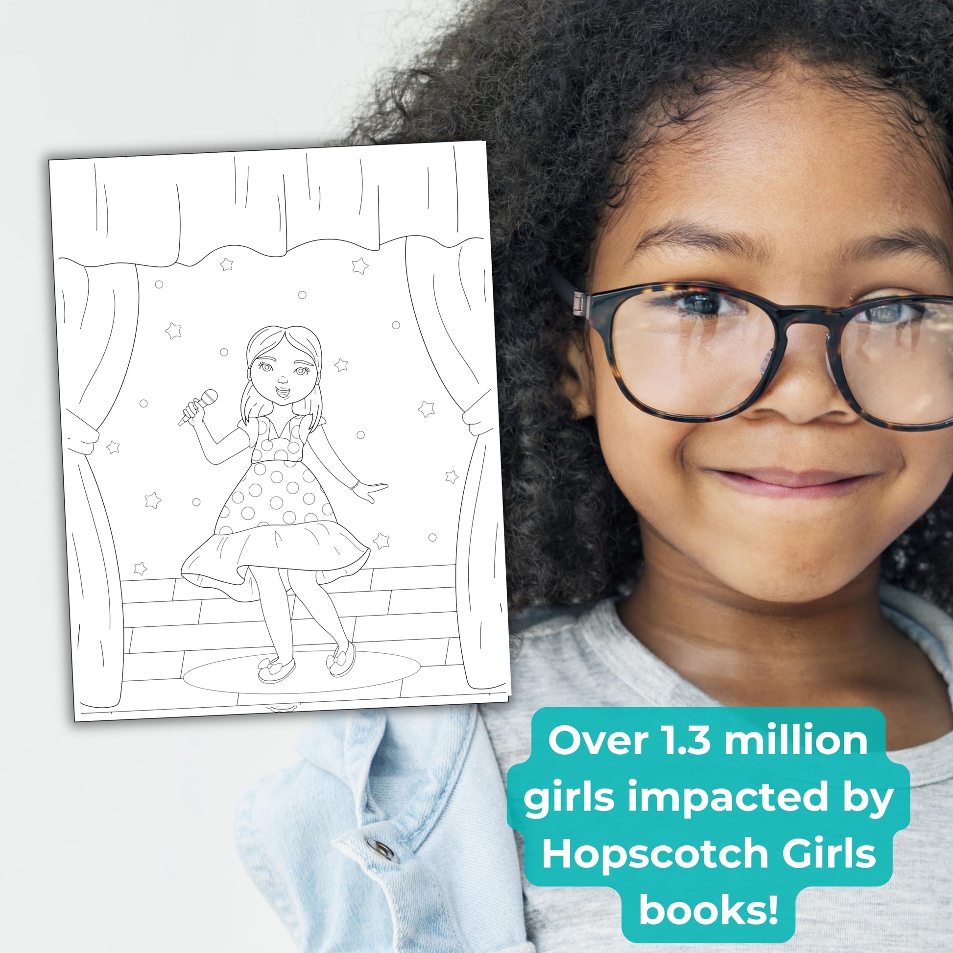 Think Brave! A Coloring & Drawing Adventure Book for Girls - Mess Free for Kids