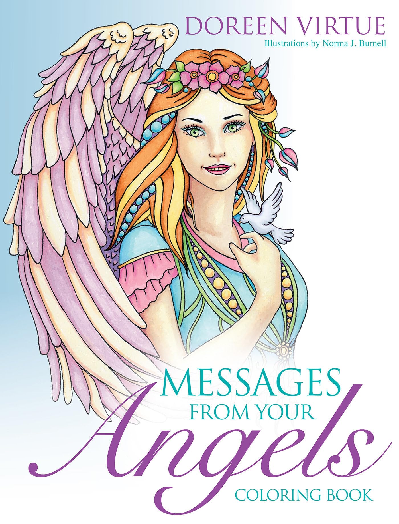 Messages from Your Angels Coloring Book (Doreen Virtue)