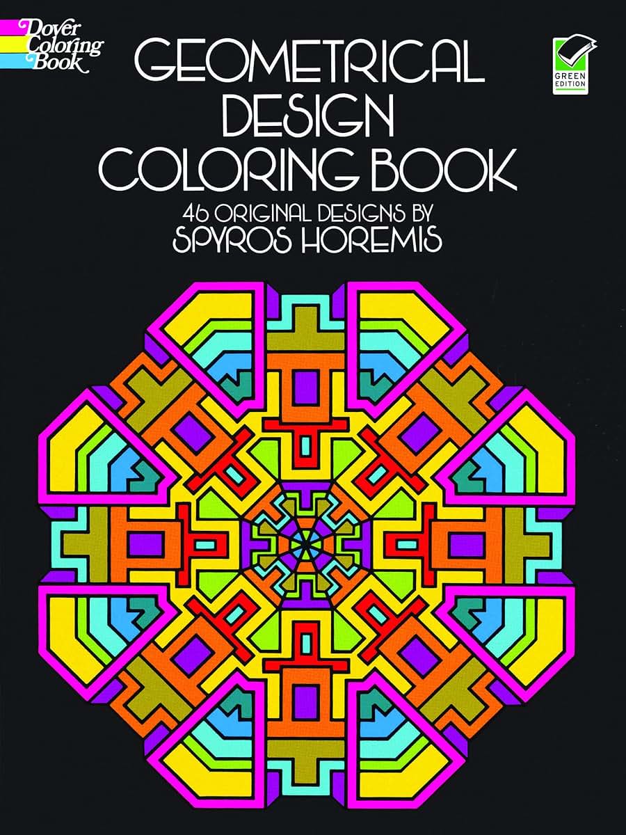 Geometrical Design Coloring Book (Dover Design Coloring Books)