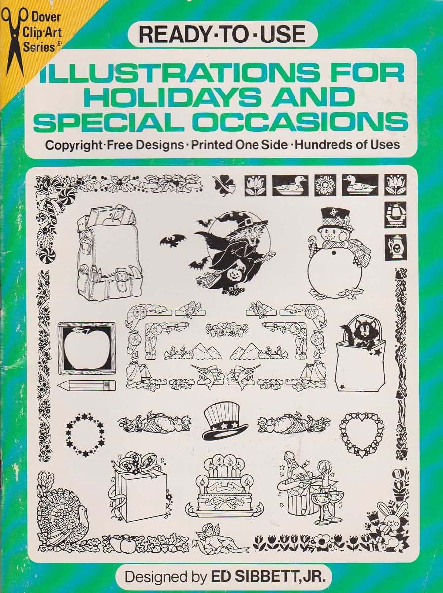 Ready-to-Use Illustrations for Holidays and Special Occasions