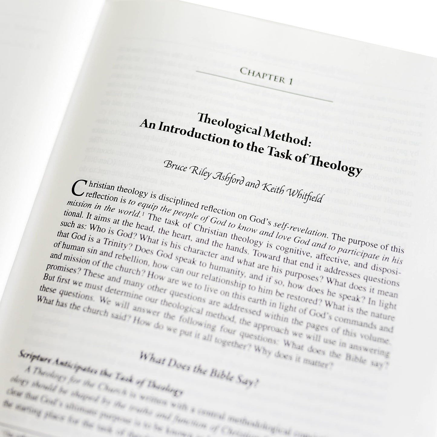 A Theology for the Church