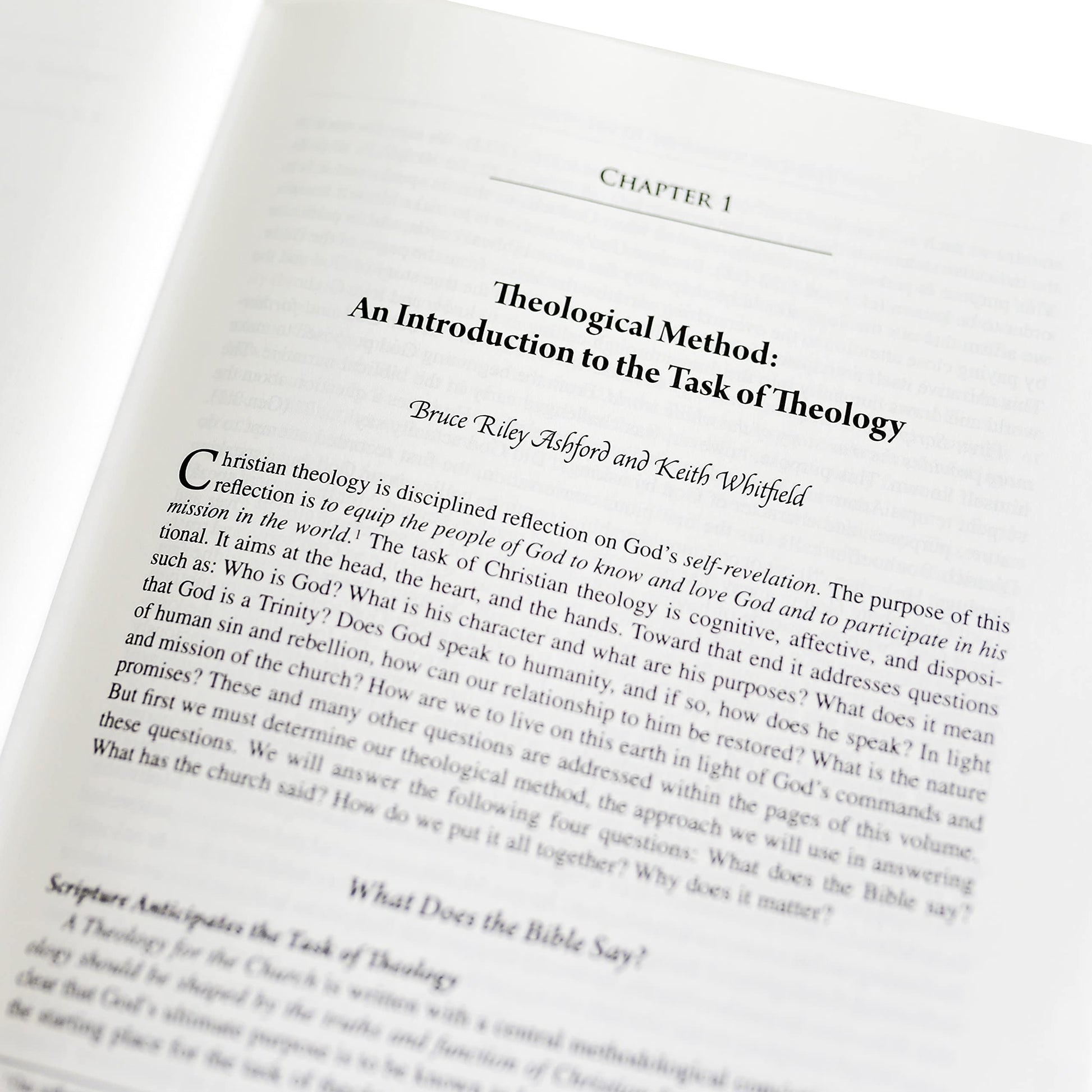 A Theology for the Church