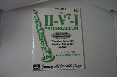 The II-V7-I Progression: The Most Important Musical Sequence in Jazz, Vol. 3 (CD included) (Jazz Play-A-Long for All Musicians, Vol 3)
