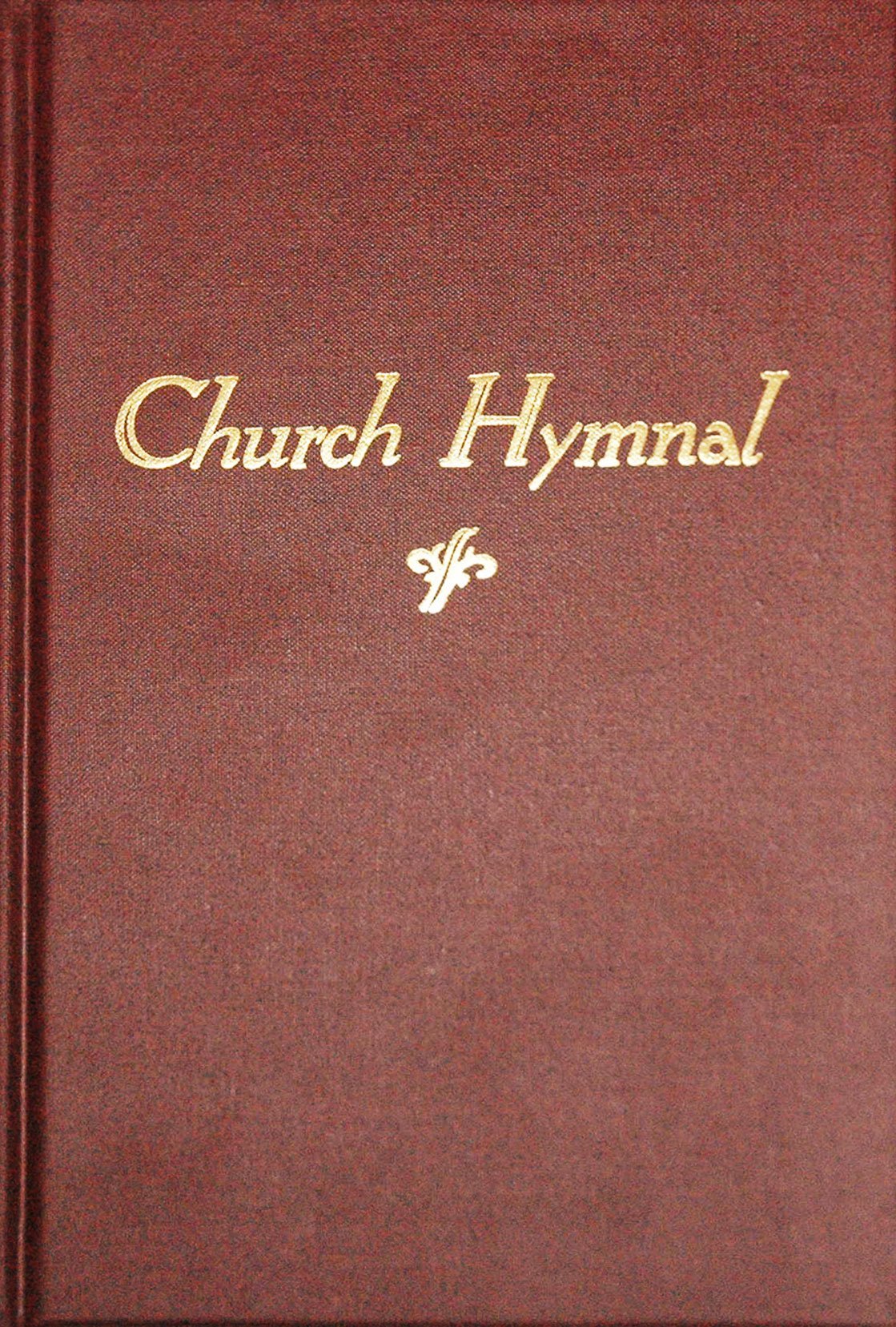 Church Hymnal Maroon (Shape Notes)