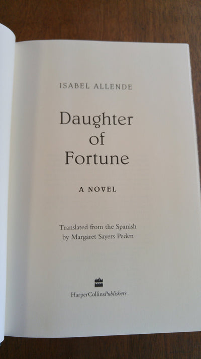 Daughter of Fortune: A Novel by Isabel Allende
