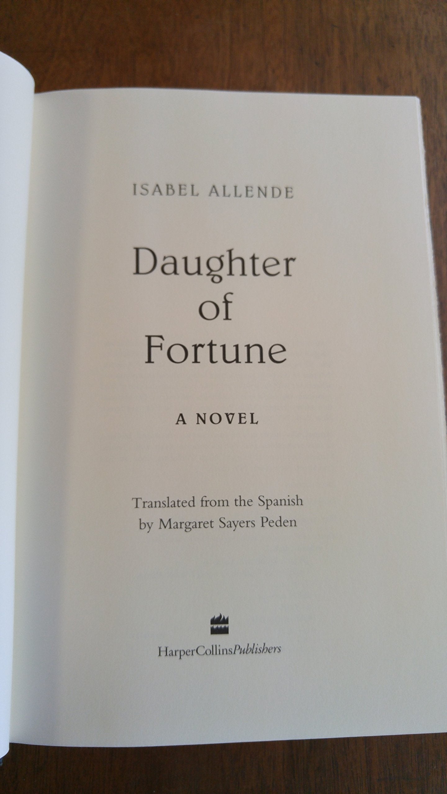 Daughter of Fortune: A Novel