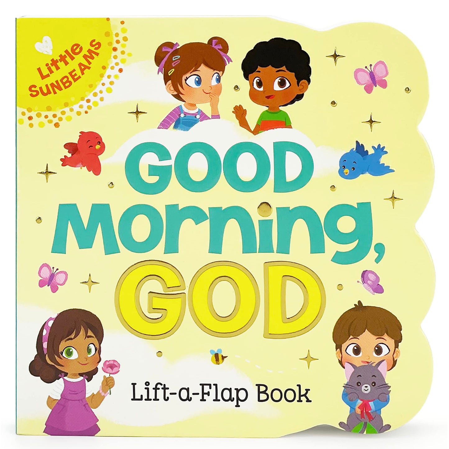 Good Morning, God - Lift-a-Flap Board Book Gift for Easter B