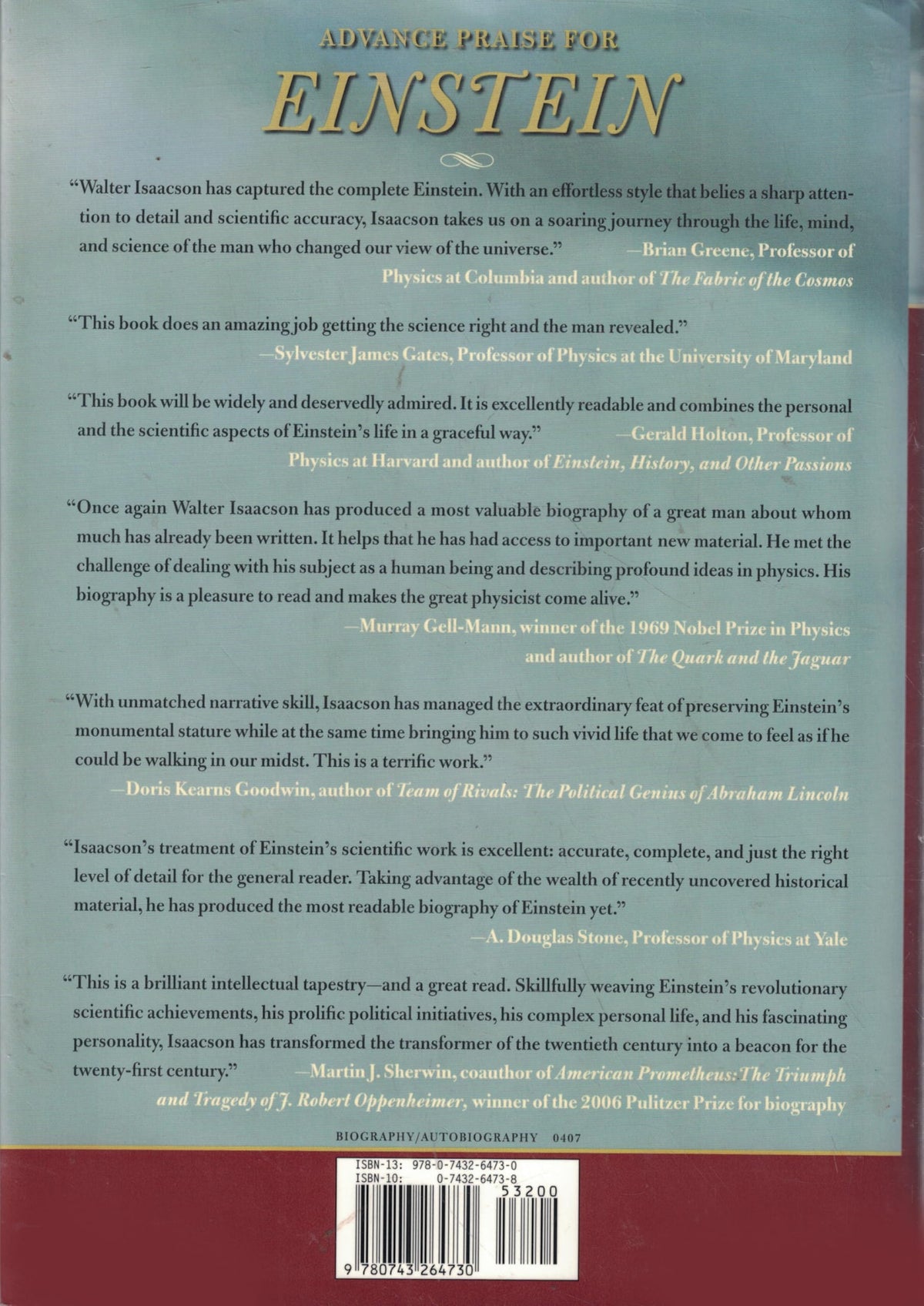 Einstein: His Life and Universe
