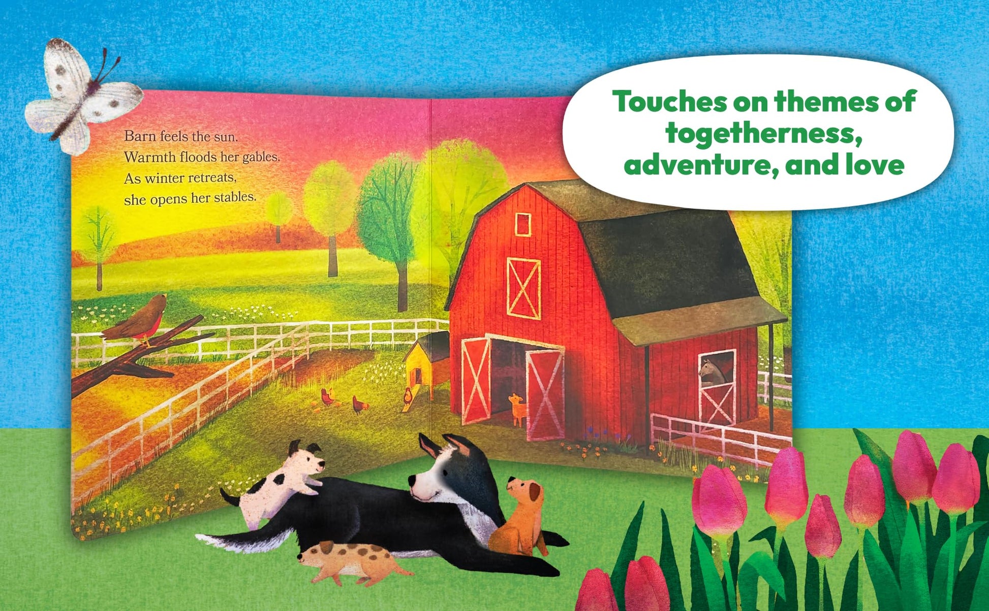 Barn in Spring: Out to Explore on the Farm - A Beautiful Story of Togetherness, Adventure and Love (Barn In Seasonal Series)