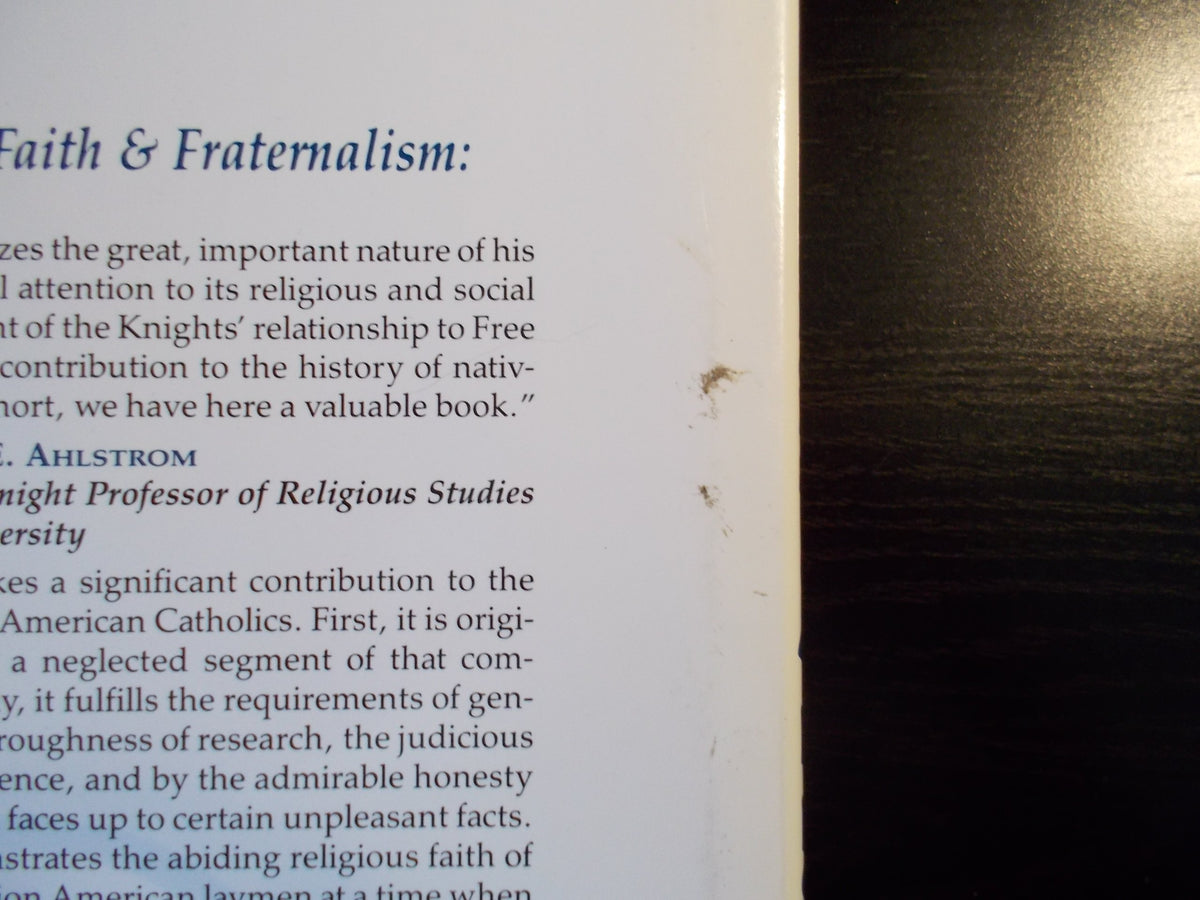 Faith and fraternalism: The history of the Knights of Columbus, 1882-1982