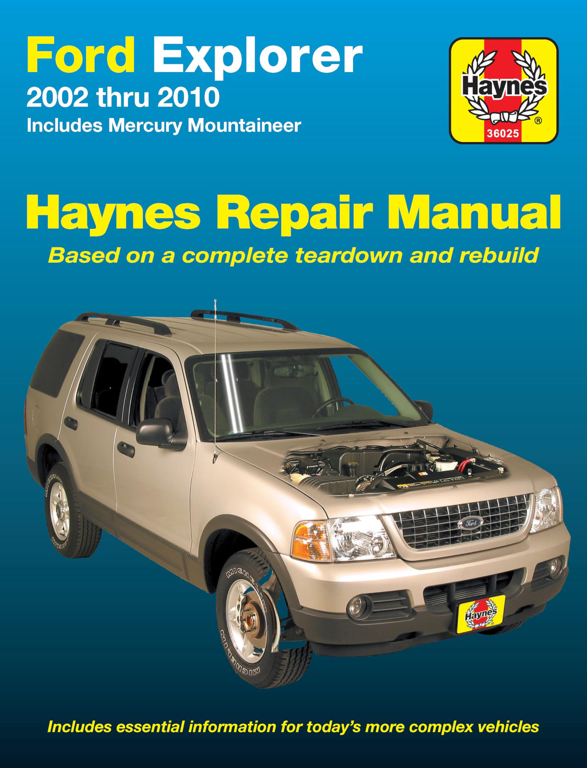 Ford Explorer & Mercury Mountaineer 2002 thru 2010 Haynes Repair Manual