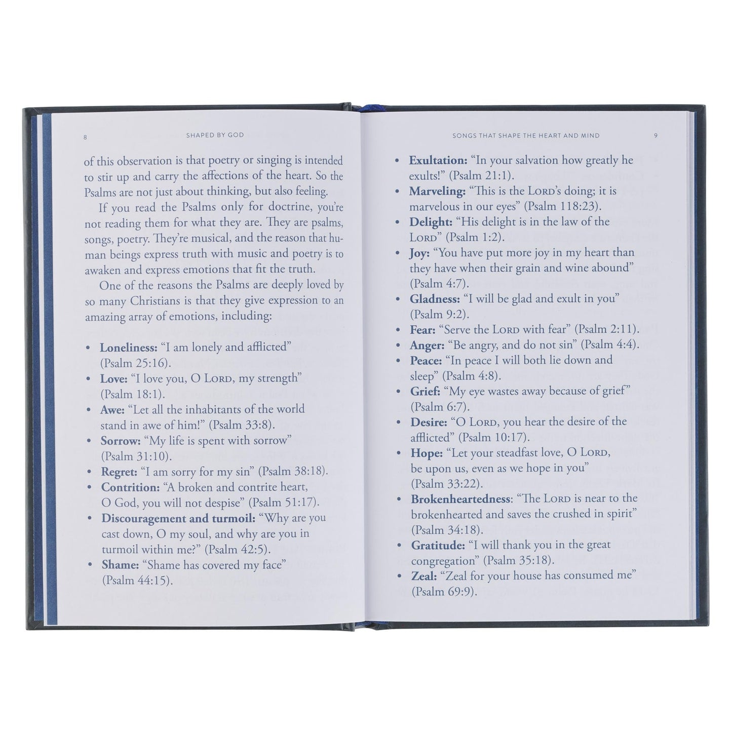 Shaped By God: Psalms That Shape the Heart and Mind