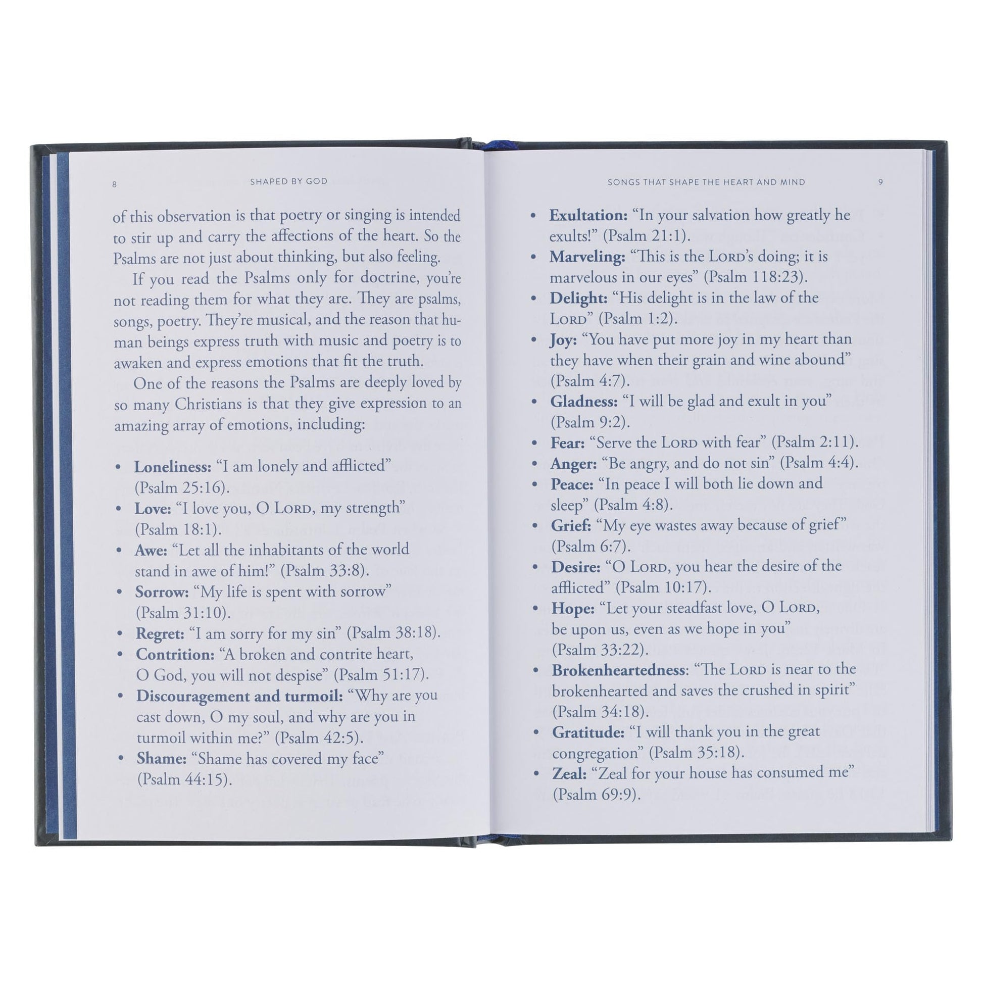 Shaped By God: Psalms That Shape the Heart and Mind