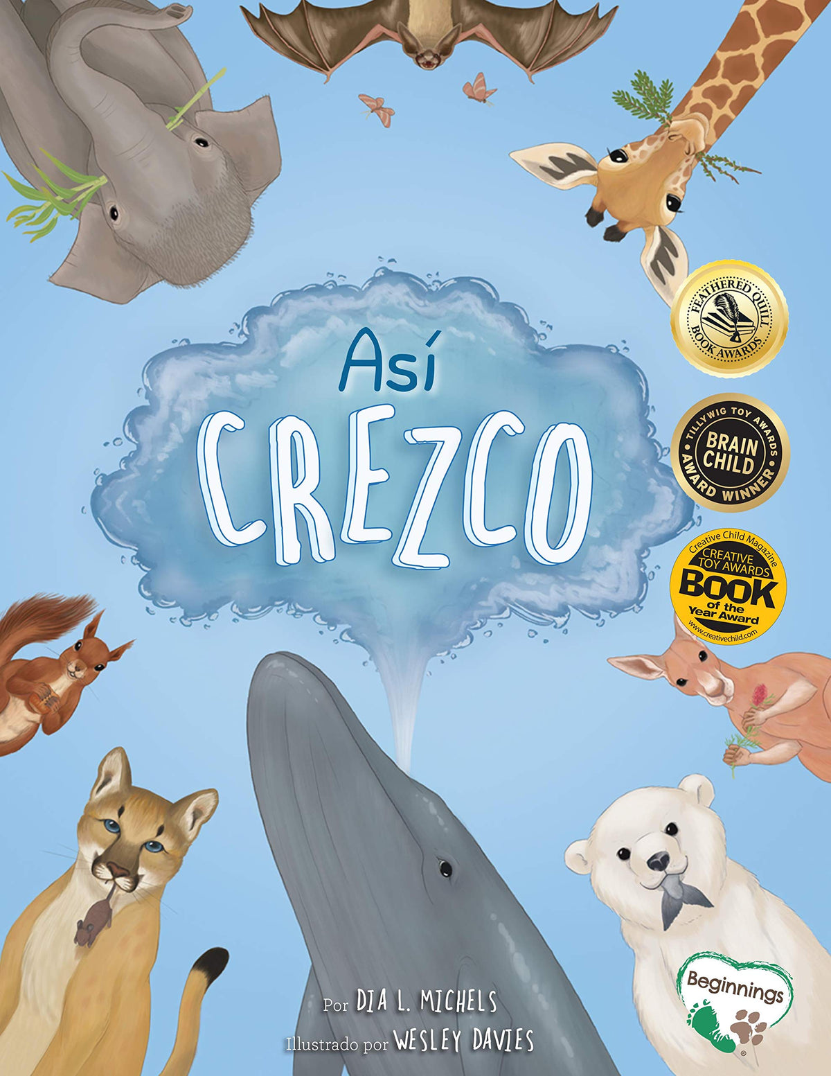 Así crezco (Spanish Edition)