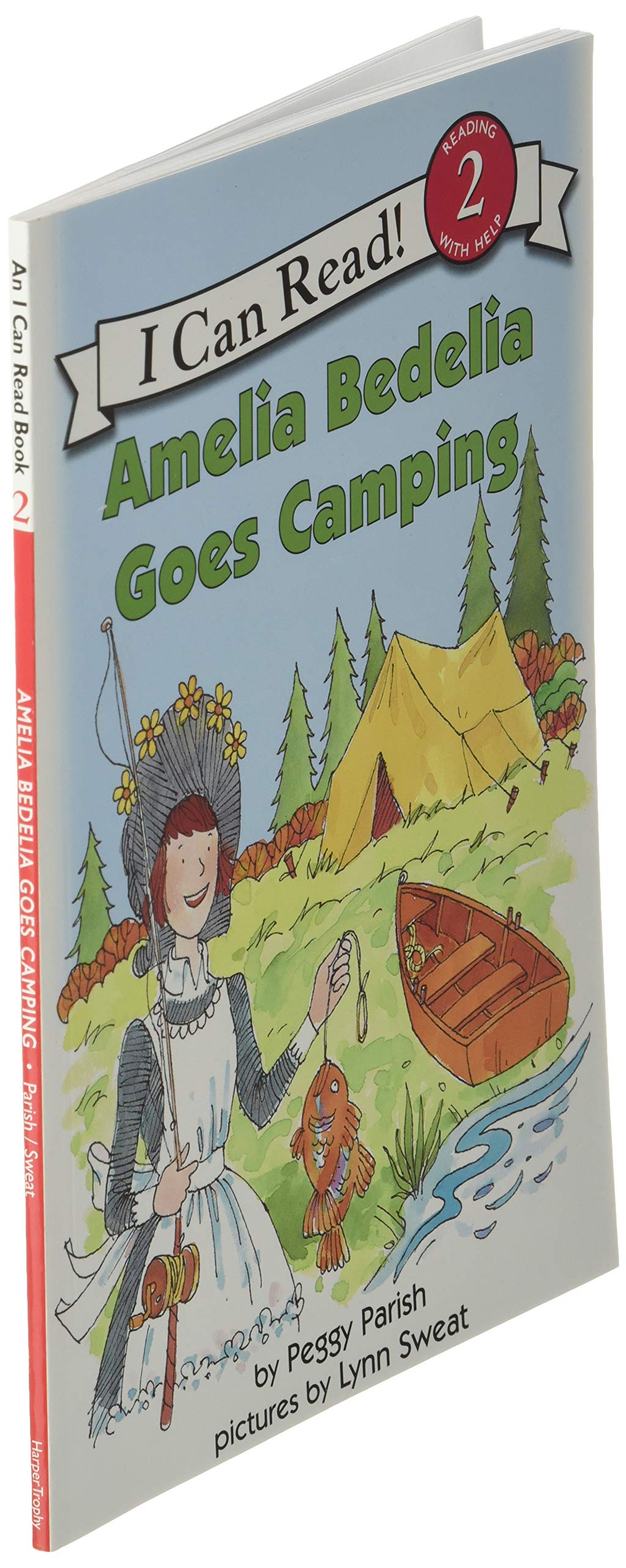 Amelia Bedelia Goes Camping: A Classic I Can Read Level 2 Story About Literal Interpretations and Outdoor Adventures for Kids (Ages 4-8)
