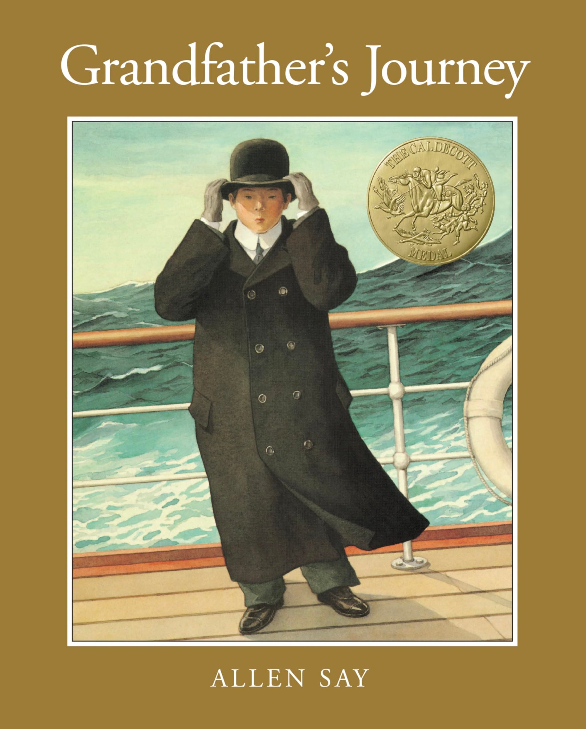 Grandfather's Journey 20th Anniversary: A Caldecott Award Winner-A Poignant Exploration of the Struggles and Joys of Being Rooted in Two Countries