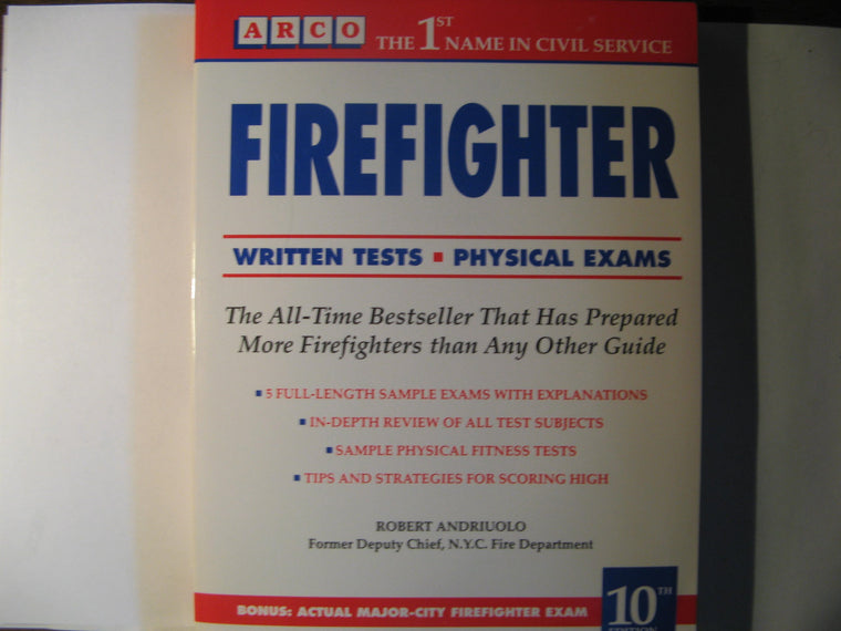Firefighter (Arco Civil Service Test Preparation)