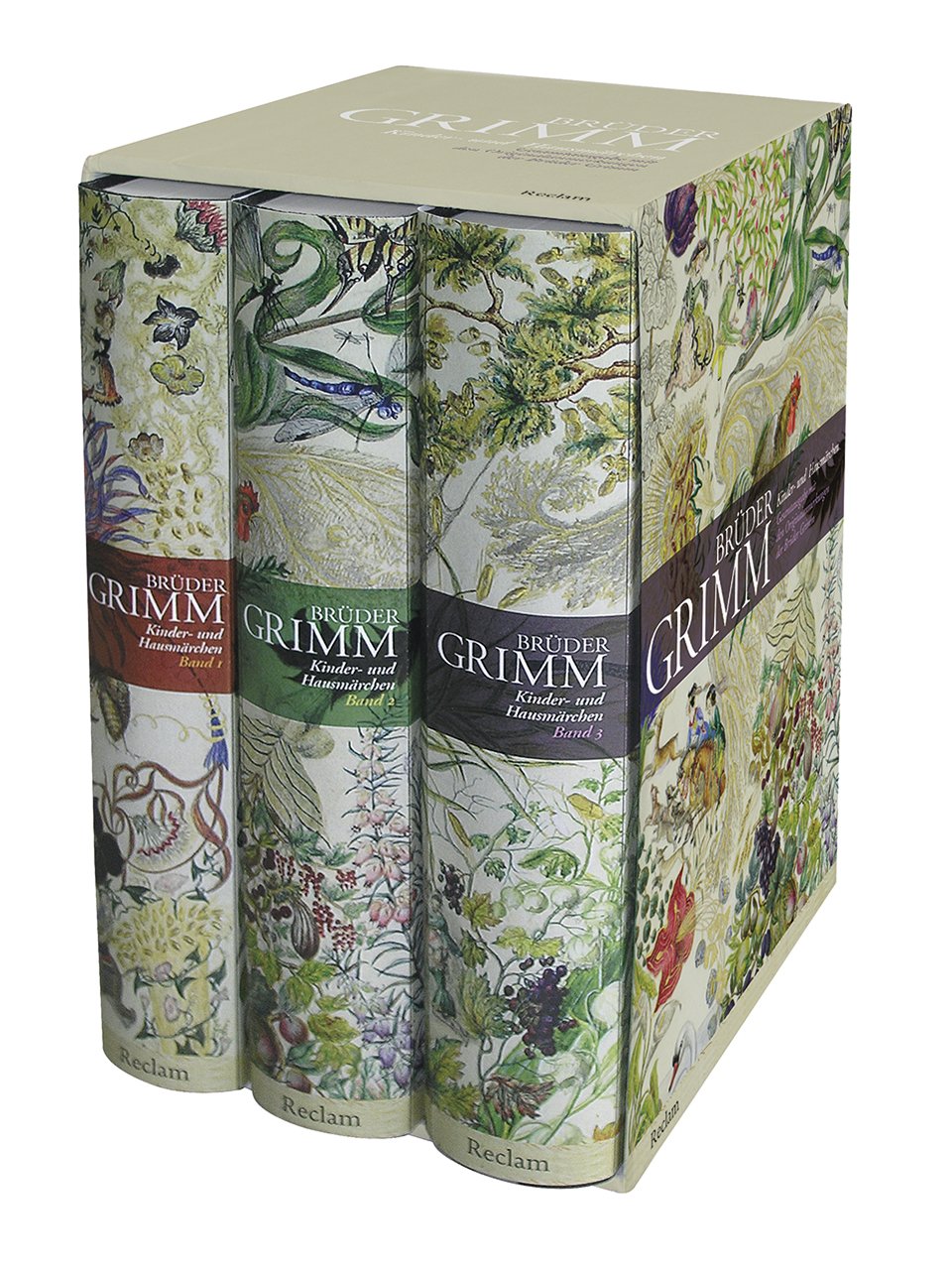 Kinder- und Hausmrchen: Ausgabe letzter Hand mit den Originalanmerkungen der Brder Grimm. Drei Bnde in einer Kassette
