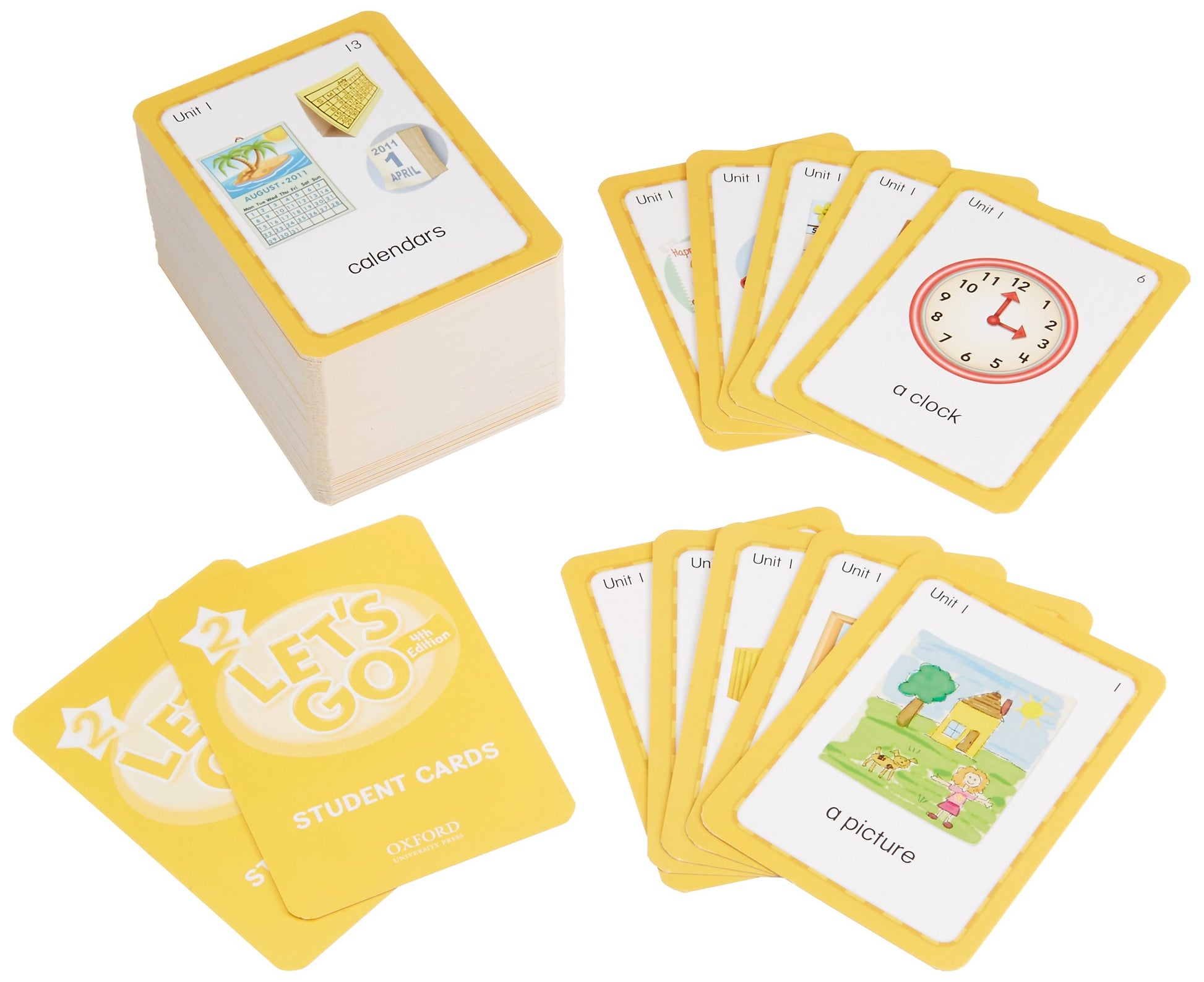Let's Go 2 Student Cards: Language Level: Beginning to High Intermediate. Interest Level: Grades K-6. Approx. Reading Level: K-4