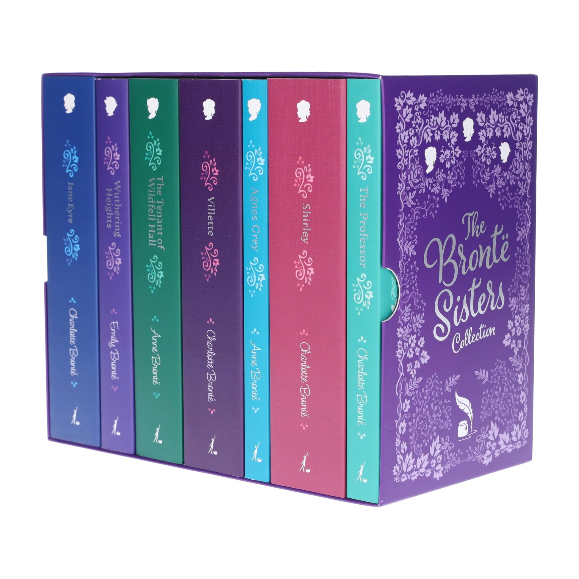 The Bront Sisters Complete 7 Books Collection Box Set by Anne Bronte (Villette, Jane Eyre, Tenant of Wildfell Hall, Shirley, The Professor, Wuthering Heights, Agnes Grey)