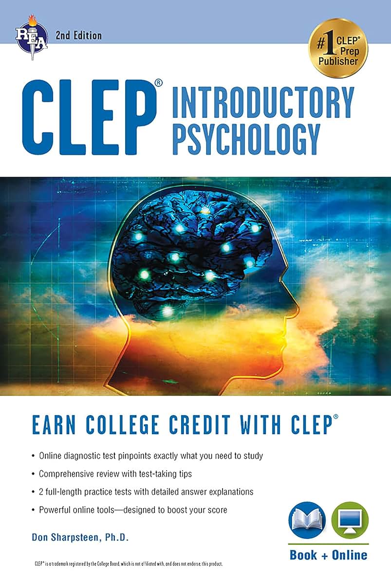 CLEP Introductory Psychology Book + Online (CLEP Test Preparation)