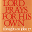 Our Lord Prays for His Own: Thoughts on John 17