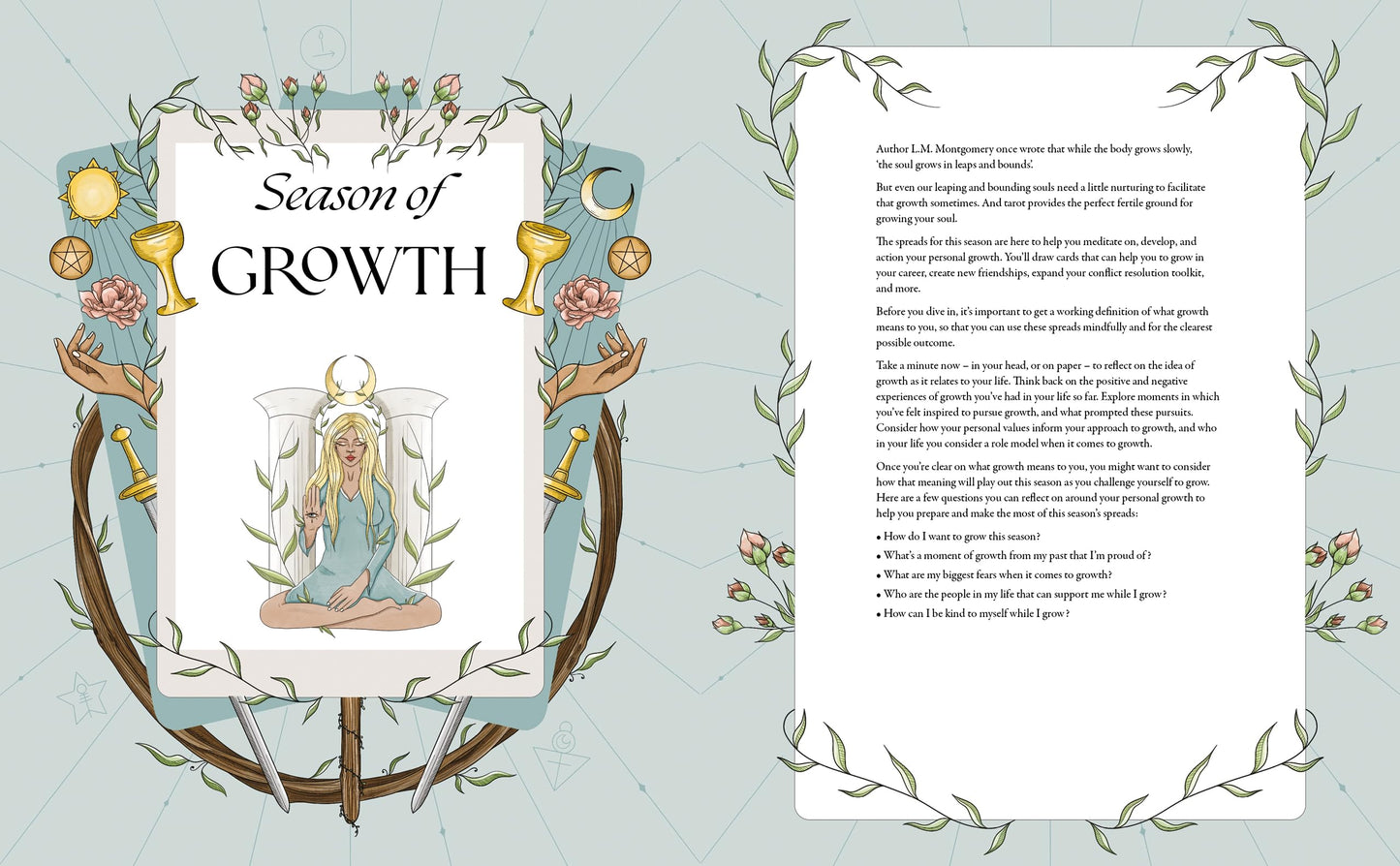 The Tarot Spreads Yearbook: 52 Tarot Spreads for Getting to Know Yourself