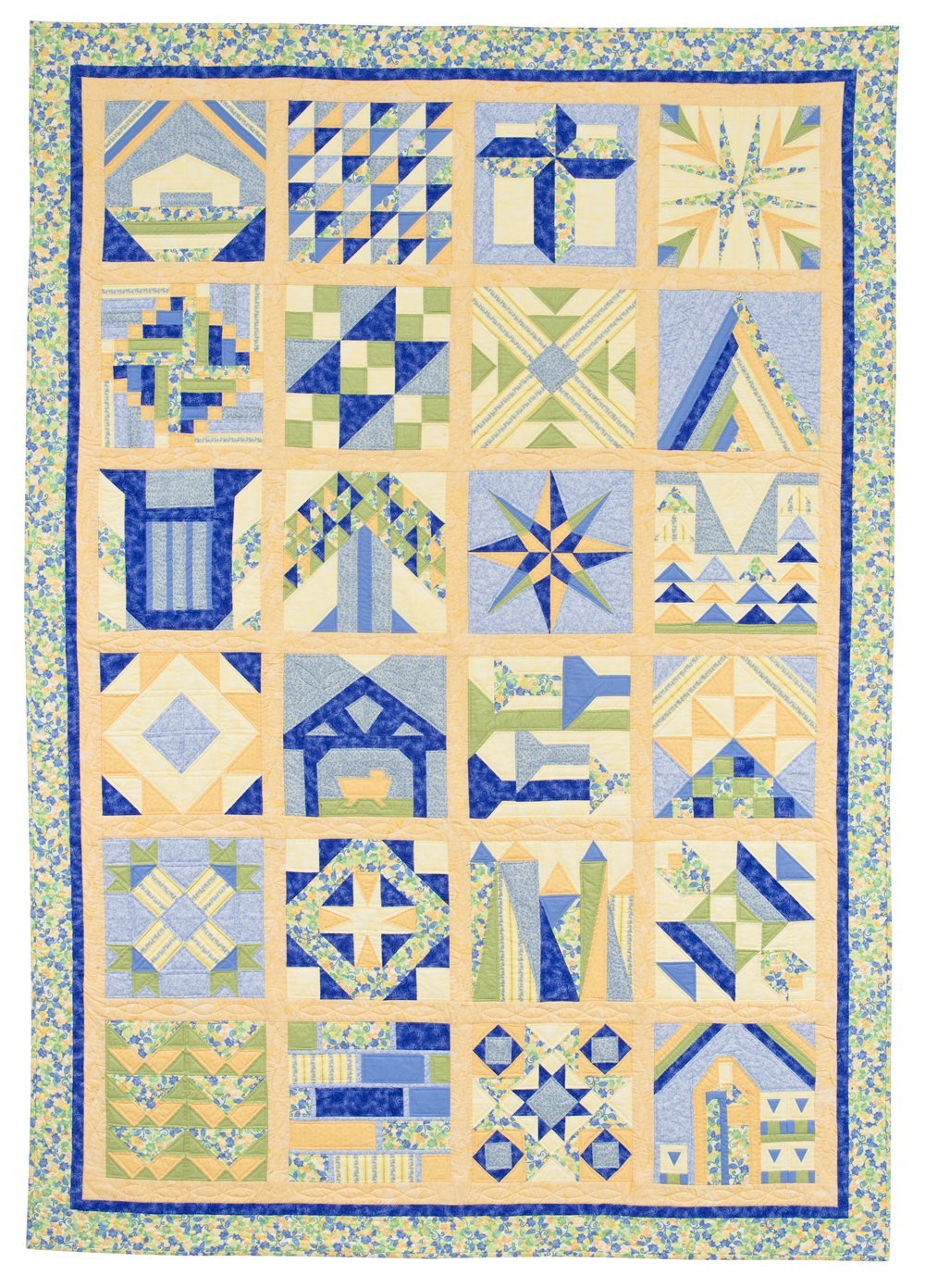 Quilted Devotions: 24 Biblical Blocks