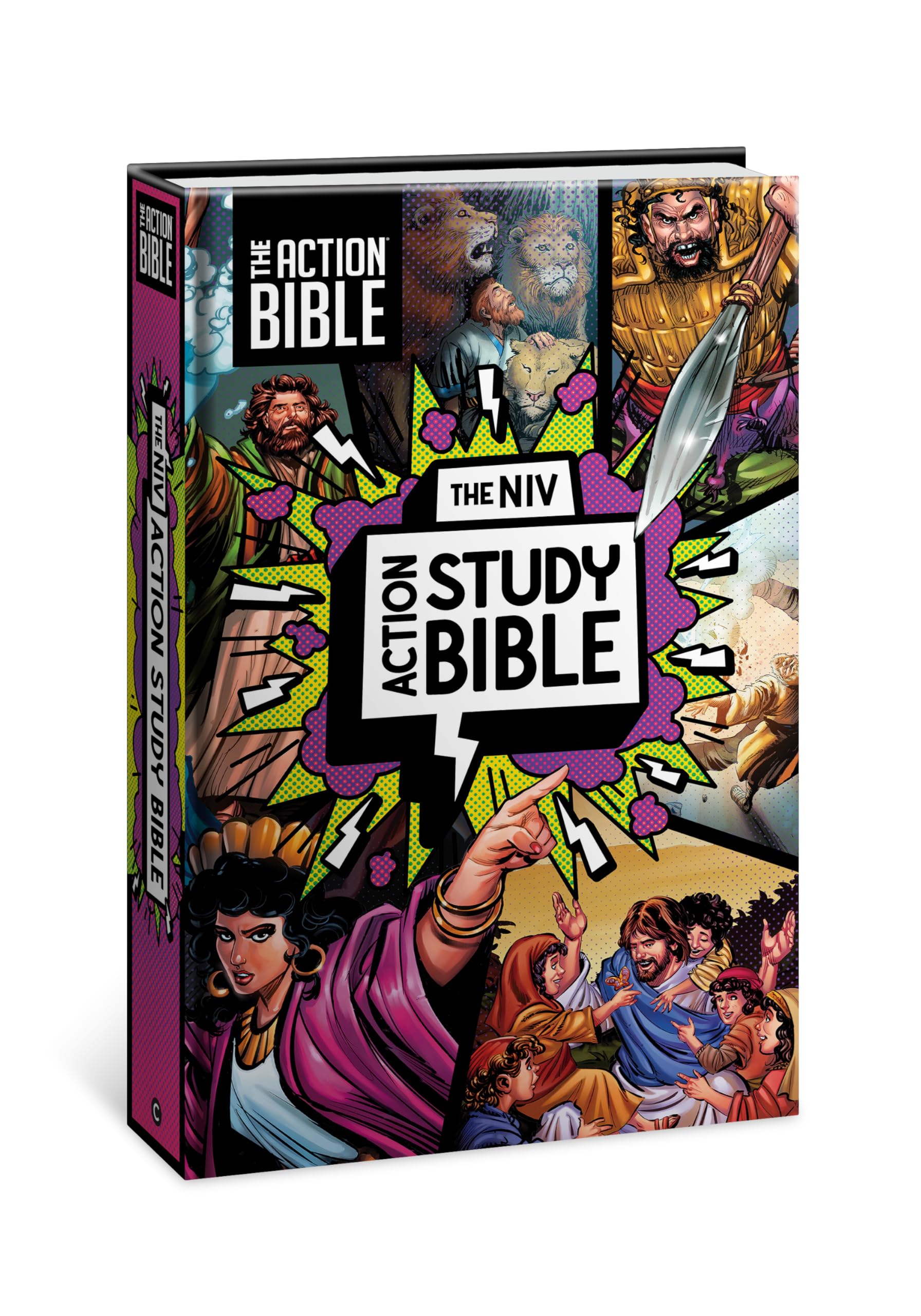 The NIV Action Study Bible, Hardcover, Full Color (Action Bible Series)