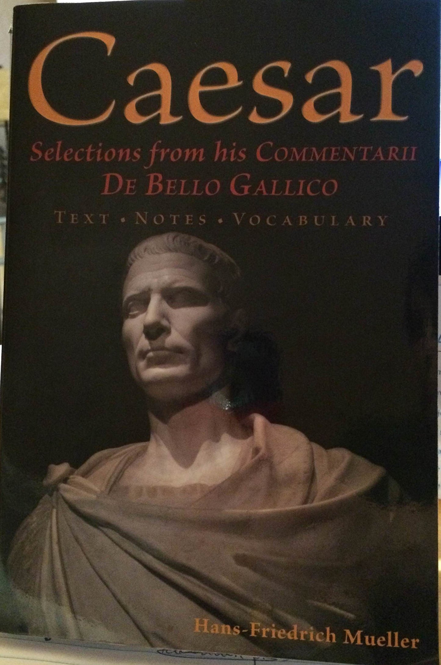 Caesar: Selections from his Commentarii De Bello Gallico (English and Latin Edition)