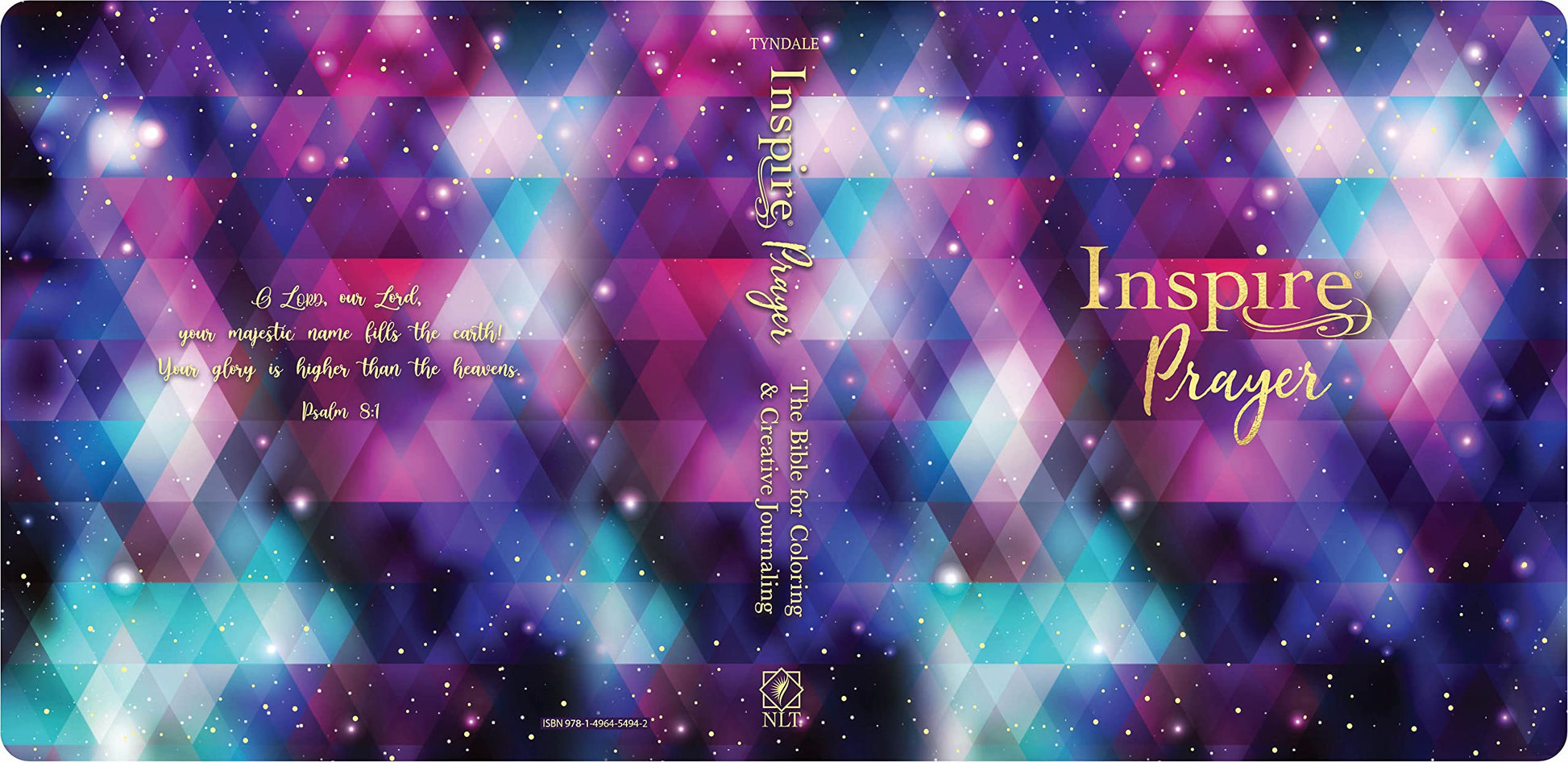 Inspire PRAYER Bible NLT (Softcover): The Bible for Coloring & Creative Journaling
