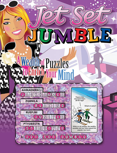 Jet Set Jumble: A Wealth of Puzzles to Enrich Your Mind (Jumbles)