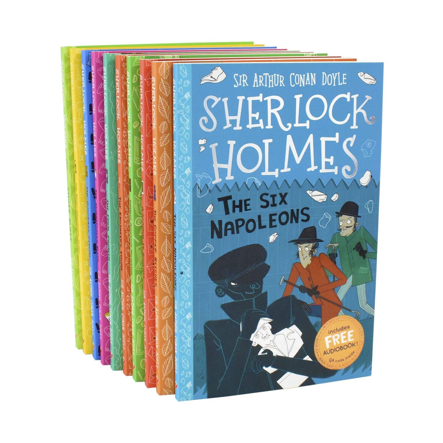 Sir Arthur Conan Doyle Sherlock Holmes Children's Collection (Series 2) - Mystery, Mischief and Mayhem (Easy Classics) 10 Books Box Set (Sherlock Holmes Set 2: Mystery, Mischief and Mayhem)