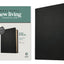 NLT Wide Margin Bible, Filament Enabled (Genuine Leather, Black, Red Letter)