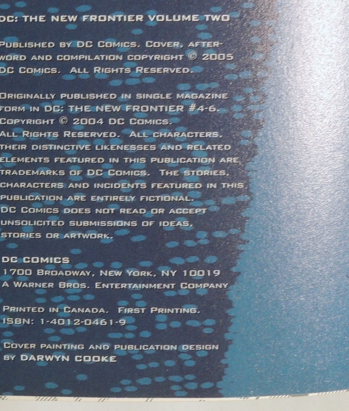DC: The New Frontier - VOL 02