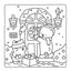 Fuzzy Hygge: Christmas Vibes Coloring Book for Adults & Teens Featuring Cozy Festive Holiday Winter Scenes with Adorable Animals Characters (Fuzzy Friends Coloring)