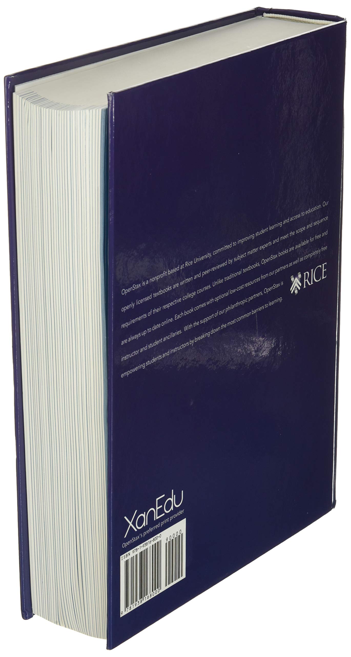 College Physics by OpenStax (hardcover version, full color)