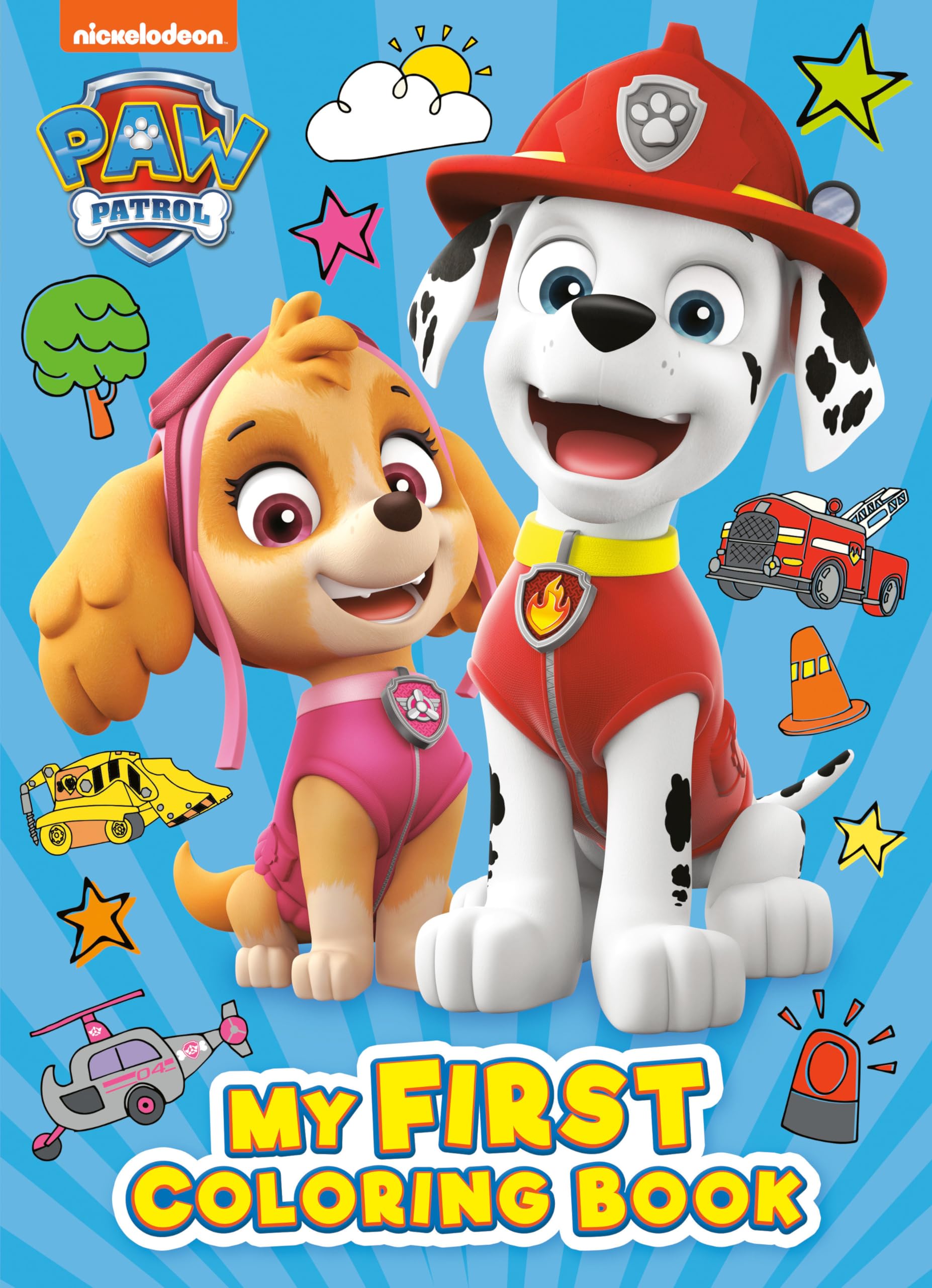 PAW Patrol: My First Coloring Book (PAW Patrol)