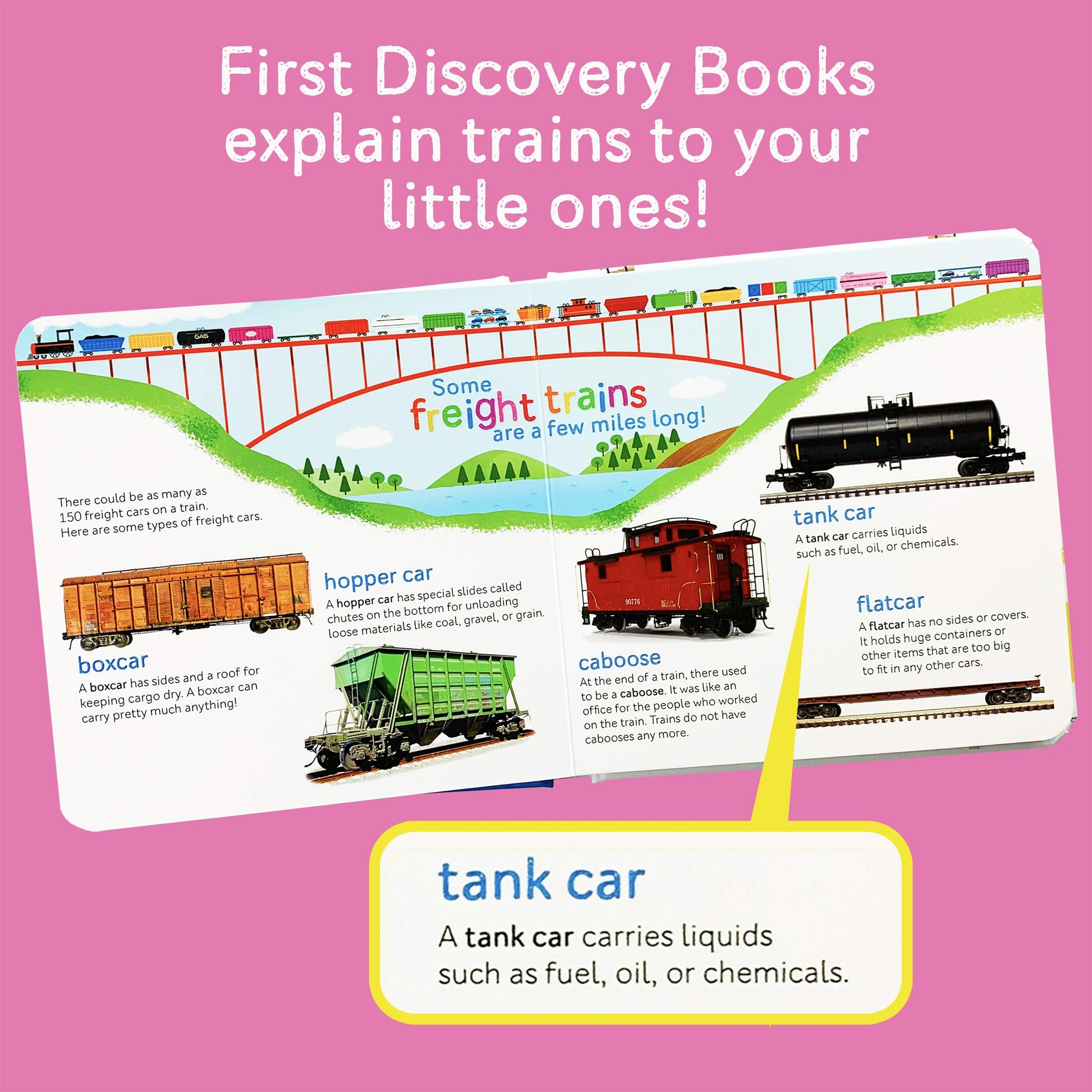 Trains Then and Now (Smithsonian Kids First Discovery Books)