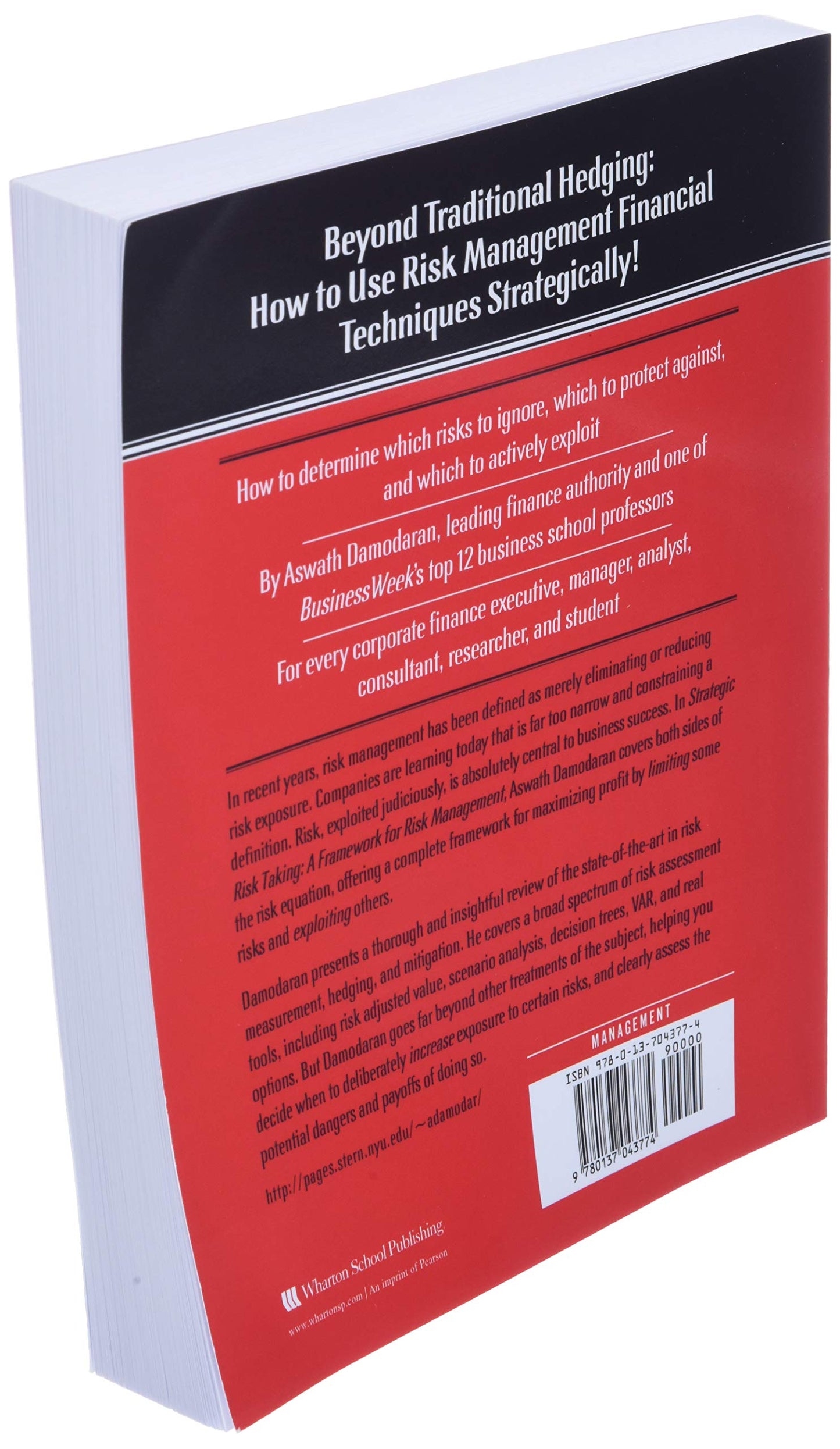 Strategic Risk Taking: A Framework for Risk Management (paperback)