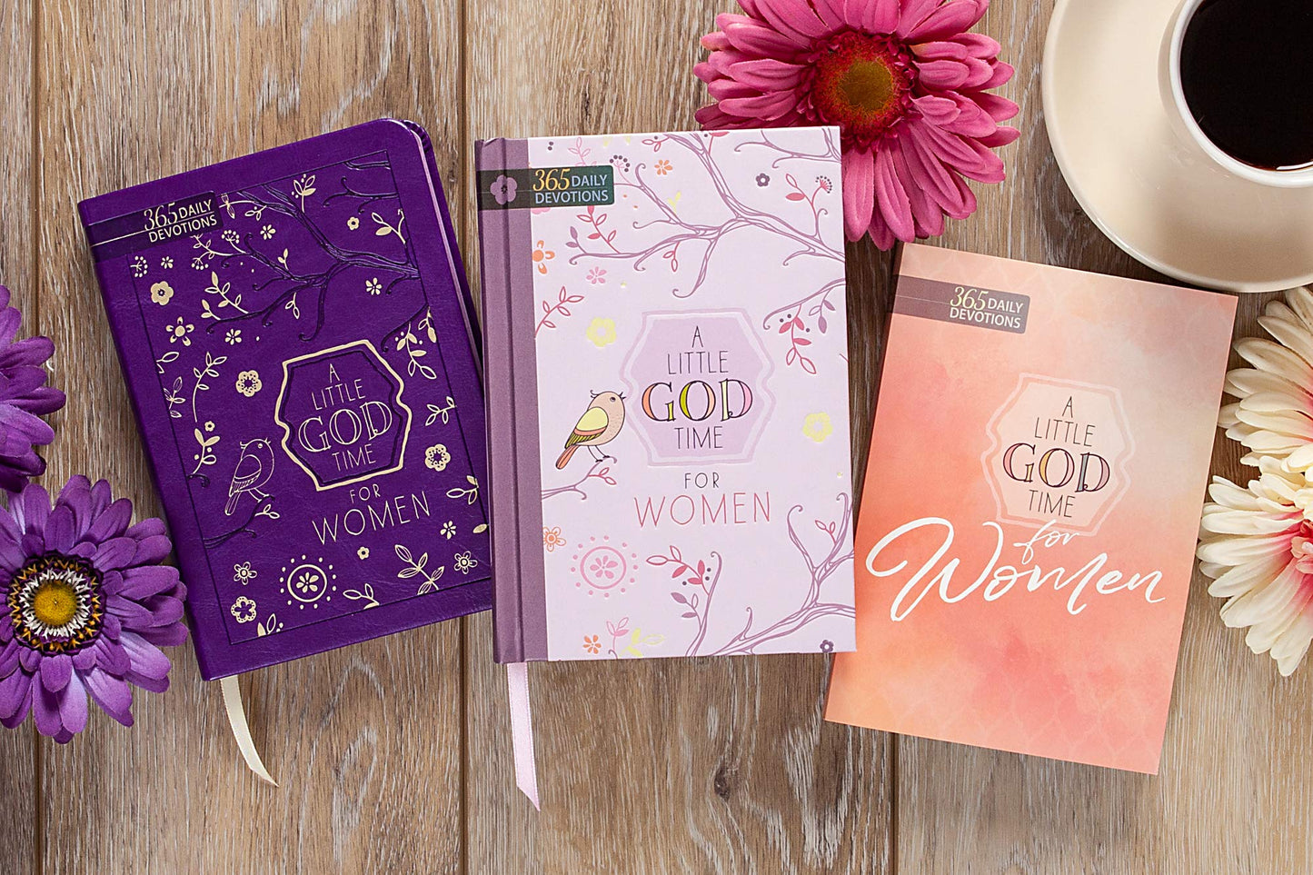 A Little God Time for Women: 365 Daily Devotions (Hardcover) - Motivational Devotionals for Women of All Ages, Perfect Gift for Friends, Family, Birthdays, Holidays, and More