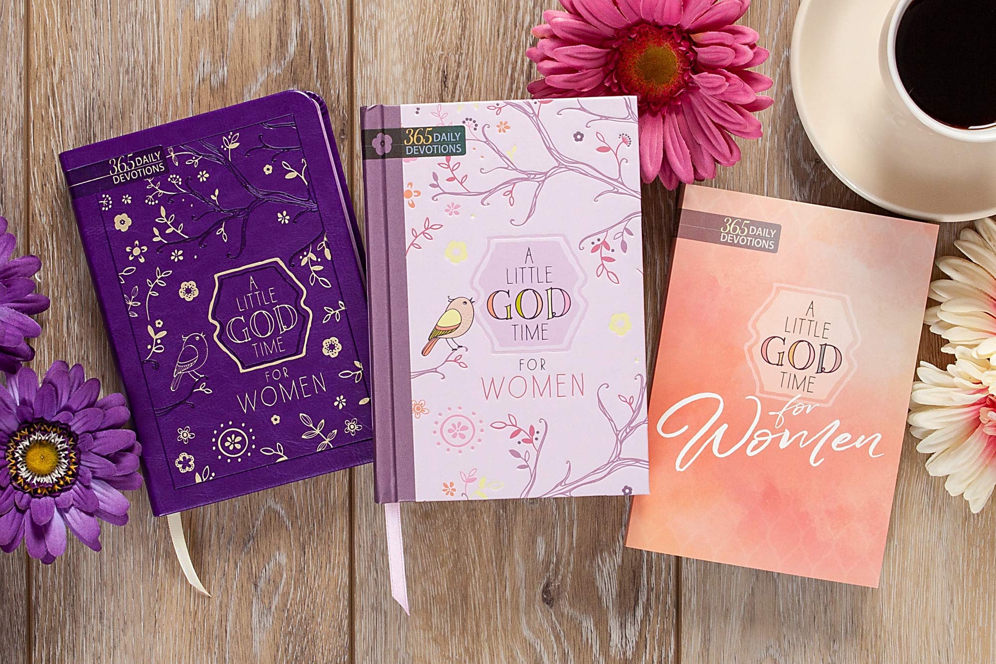 A Little God Time for Women: 365 Daily Devotions (Hardcover) - Motivational Devotionals for Women of All Ages, Perfect Gift for Friends, Family, Birthdays, Holidays, and More
