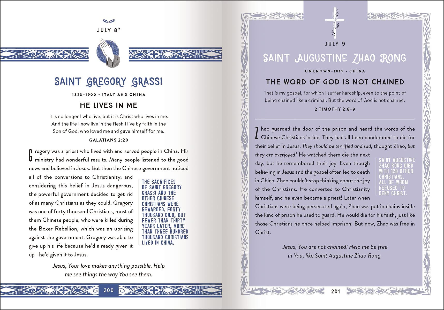 A Saint a Day: A 365-Day Devotional Featuring Christian Saints (True Stories of Faith)