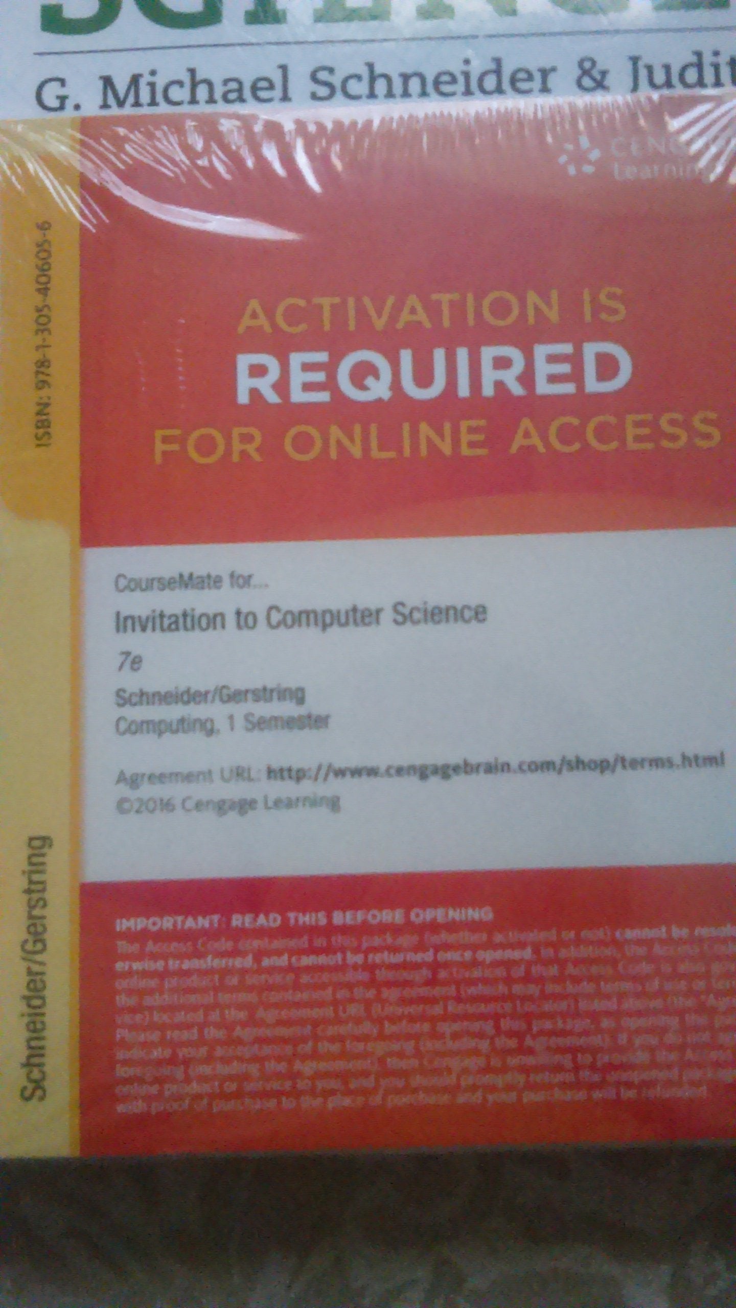 Invitation to Computer Science - Standalone book
