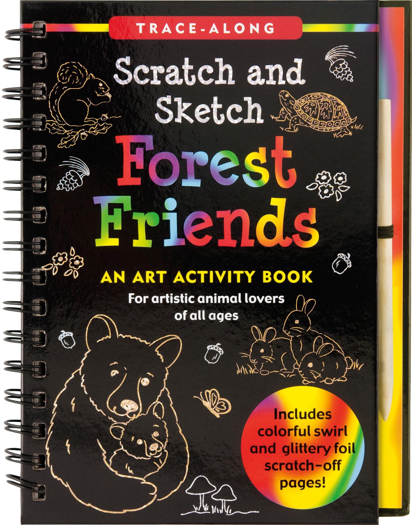 Forest Friends Scratch & Sketch (Trace Along) (Trace Along Scratch & Sketch)