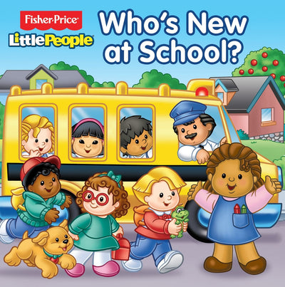 Fisher-Price Little People Who's New at School? (1) (8 x 8)